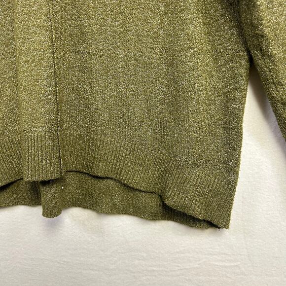 Woman's CabinCore Boho GoblinCore Woman's Green Sweater - size L - Picture 4 of 9